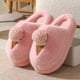thumbnail image 3 of Nuevas zapatillas de invierno de algodón con dibujos animados para mujer, zapatos peludos de interior de suela gruesa para uso doméstico, zapatos cálidos de algodón medio antideslizantes para uso exte, 3 of 5