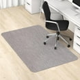 thumbnail image 1 of Office Chair Mat for Hardwood/Tile Floor, 36" x 48" PVC Desk Computer Chair Mat Carpet Floor Protector, Dark Grey, 1 of 7