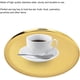 thumbnail image 4 of Bandeja de Servicio de Acero Inoxidable Durable, Redonda, Dorado, Sala de Estar de Comedor de Cocina, Portátil, Moderno, 4 of 5