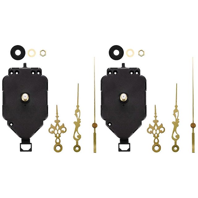 2 Set DIY Clock Movement Kit Replacement Parts