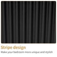 thumbnail image 3 of Hassch Modern Fluted Nightstand with 2 Drawers & Open Shelf, Black Compact Bedside Table for Small Bedrooms/Home Office, 15.75"L x 17.72"W x 27.56"H, 3 of 10