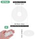 thumbnail image 3 of Uxcell 40-Pack M5 Arandelas Planas de Nylon 5mm ID 20mm OD 2mm Grosor Espaciador de Sellado Junta Anillo Blanco, 3 of 6