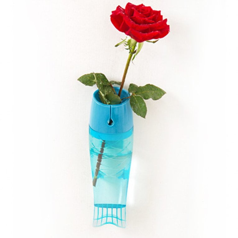 Removable Wall Hanging Vase Unique Fish Shaped Home Room Decor