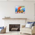 thumbnail image 2 of Stupell Industries Tropical Parrot with Cocktail Animals & Insects Painting Gray Framed Art Print Wall Art, 30 x 24, 2 of 8