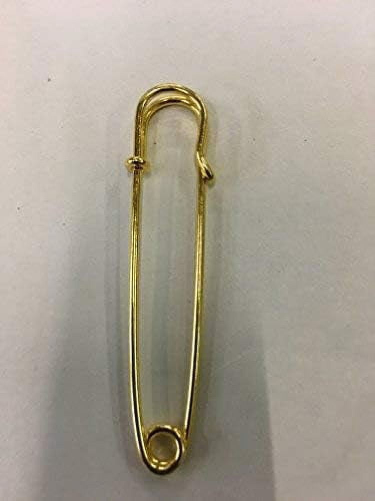 GMP001 Gold 3" Safety Kilt/Carpet Skirt Monster Pins Heavy Duty (50 Pack) Gold Brass Tone Finish for Flooring Furniture and Carpets