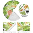 thumbnail image 2 of FMSHPON Easter Beautiful Easter Eggs Daisy Flower Green Leaf Xmas Christmas Tree Skirt Stand Mat for Holiday Party Decoration Indoor Outdoor 36 inches, 2 of 6