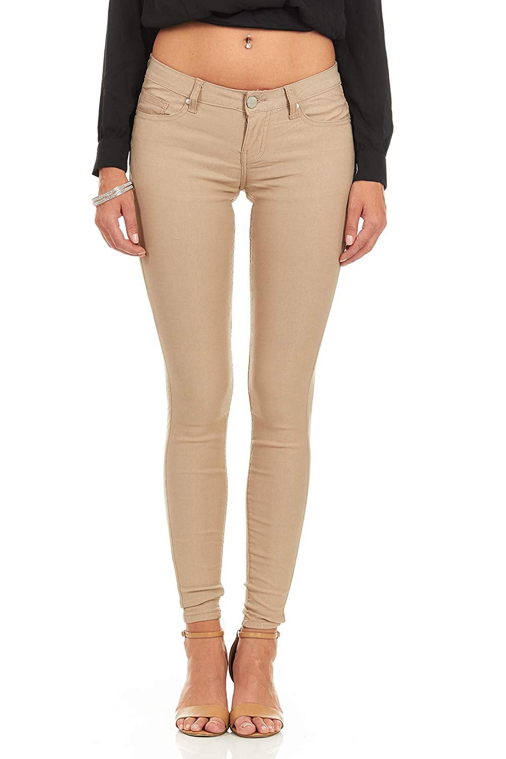 jeans skinny beige