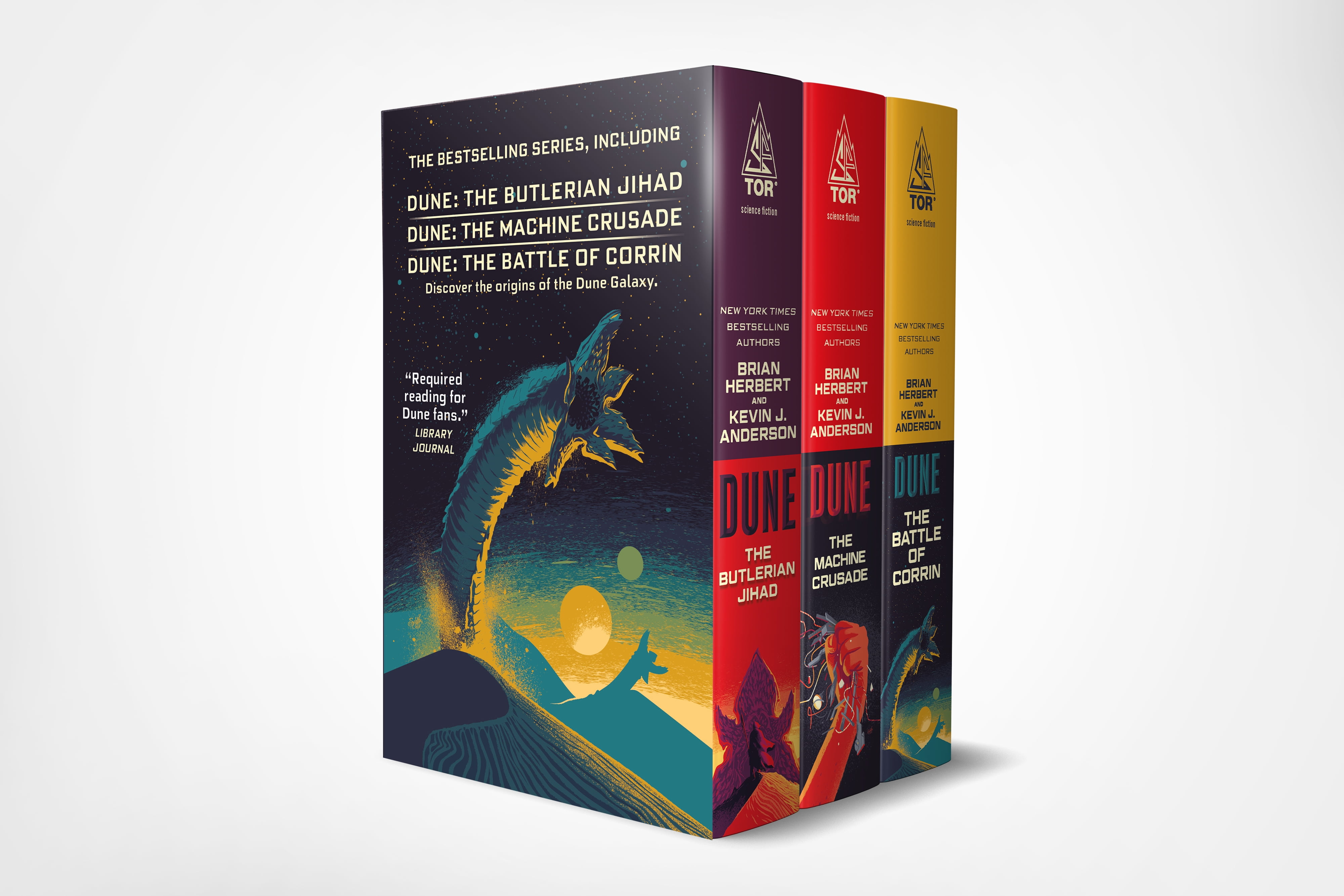 Dune Boxed Set #1 (2019) : The Butlerian Jihad, The Machine Crusade ...