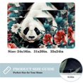 itdsatrgt Cute Panda Pattern Decorative Doormat, 31" x 20" NonSkid
