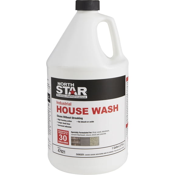 NorthStar Pressure Washer High-Performance House Wash Concentrate, 1-Gallon, Model# NSHW1