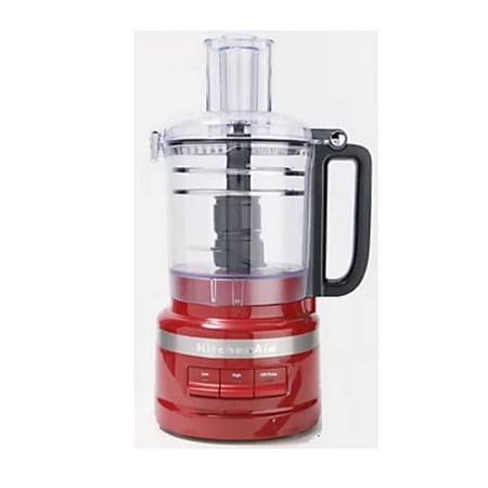 KitchenAid 9-Cup Food Processor Plus 250W BPA-free Gloss Cinnamon Dark Red