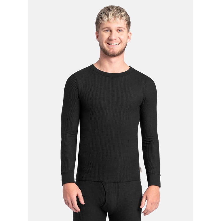 Fruit of the Loom Men's Slub Waffle Thermal Top photo 2