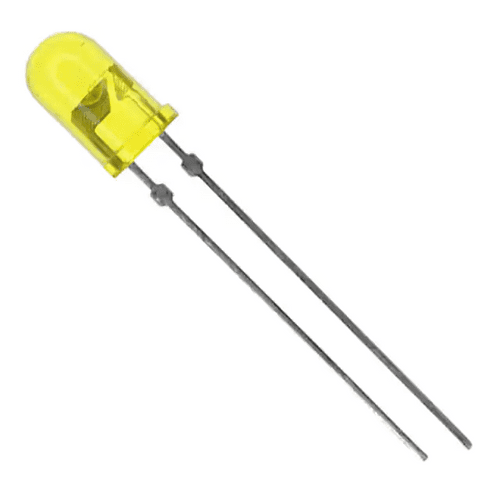 Pack of 10 TLHY5200 Led Yellow tinted 5mm T/H Radial