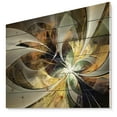thumbnail image 1 of Design Art - Fleur Fractale Dorée Symétrique, 1 of 5