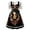 Black, variant on Xijirk Women's Bavarian Dirndl Dress Square Neck Floral Midi Bow Sash for Oktoberfest Party Cosplay,S