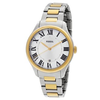 Fossil Jacqueline Multi-Function Quartz Crystal Silver Dial 