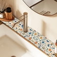 thumbnail image 2 of Yayeee Faucet Mat for Kitchen Sink 14.7" Diatomite Long Splash Guard Pad, Cute Animals, 2 Pack, 2 of 7