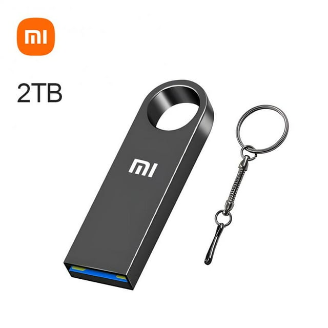 Xiaomi Clé USB Mini 2 To Étanche Pendrive 1 To 64 Go 128 Go 512 Go 256 Go Capacité Réelle Clé USB Clé USB U Disk