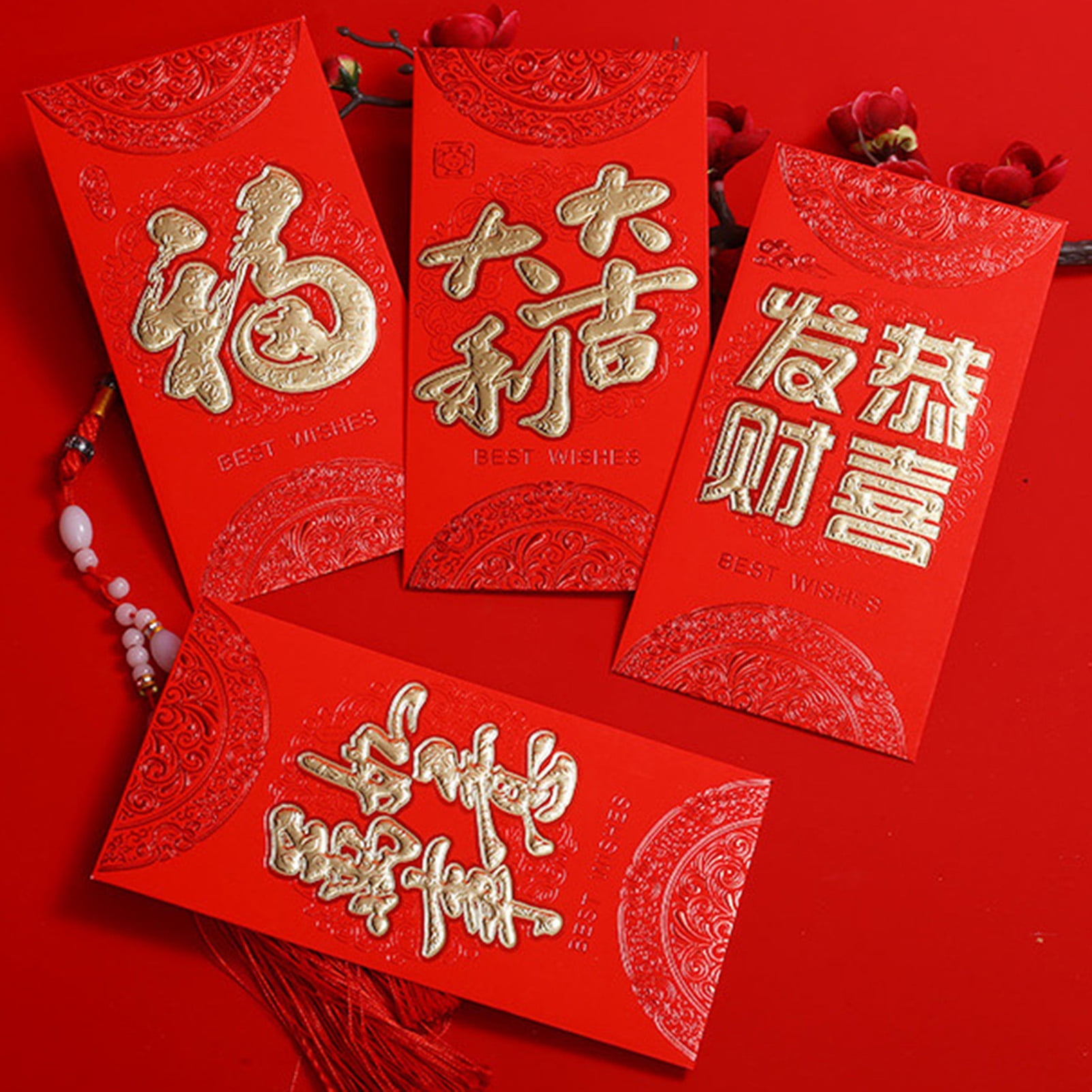 Louis Vuitton Red envelopes ref.62814 - Joli Closet