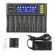 thumbnail image 1 of Cargador de batería 9V Pantalla digital Li-Ion AA / AAA Baterías recargables Adaptador de carga que lleva el cargo de viaje para el hogar de los EE. UU. Inevent EL022400-01B, 1 of 7