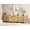 Oak, variant on Modern Wooden Dresser with 9 Drawers and T-Shaped Wood Legs, Multi-Functional Chest of Drawers Storage Cabinet Closet Organizer for Bedroom, Hallway, Living Room, Oak