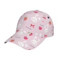 thumbnail image 3 of Xecao Love Rabbit for Baseball Cap: Unisex, crafted from classic polyester twill fabric, featuring a soft unconstructed design, 3 of 9