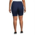 thumbnail image 2 of JMS Just My Size by Hanes Women's Plus Size 2 Pocket Pull-On Shorts, 2 of 6