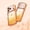 Orange, variant on For iPhone 17 Pro Max Phone Case,Clear Bling Sparkly Cover,with DIY Love Heart Glitter Gradient Card,Bling Diamond Cute Wavy Frame Design,Full Camera Protection,Shockproof Phone Case,Silver