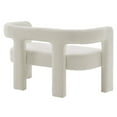 thumbnail image 3 of Modway Kayla Upholstered Modern Boucle Fabric Loveseat in Ivory, 3 of 3