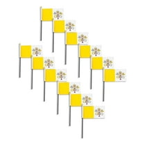 Vatican City flag 4 x 6 inch - 12 PK
