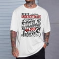 thumbnail image 2 of Never Underestimate Fogle Family Name TShirt, 2 of 6