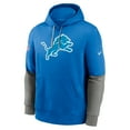 thumbnail image 2 of Men's Nike Blue Detroit Lions 2024 Sideline Club Pullover Hoodie, 2 of 3