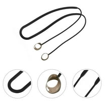 ULTNICE Simple Design Earphone Lanyard Silicone Black for Wireless Headphones 1Pcs
