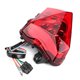 thumbnail image 4 of Luz trasera, luz de freno LED roja de 13,5 V, luz trasera LED de alta capacidad, 4 of 9
