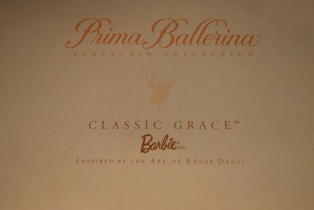 Prima Ballerina Classic Grace Barbie Doll  Mattel