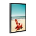 thumbnail image 3 of Stupell Industries Place For Dreams Beach Black Framed Floater Canvas Wall Art, design by Elena Chukhlebova, 3 of 9
