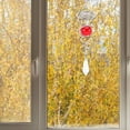 thumbnail image 4 of Wind Chimes, 2Pcs Stainless Steel Exquisite Craftsmanship Rotating Wind Chimes  For City Apartment For Porch Purple,Green,Blue,Red,Lake Blue, 4 of 8