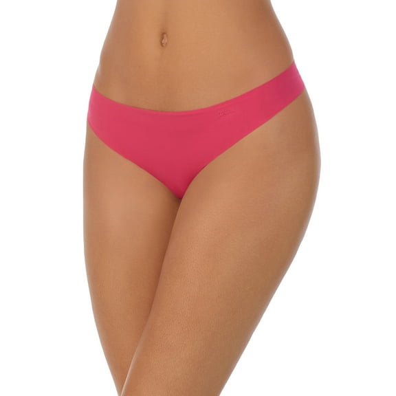 Dkny Litewear Cut Anywear Logo Thong Underwear DK5026 - Rose, Size Medium
