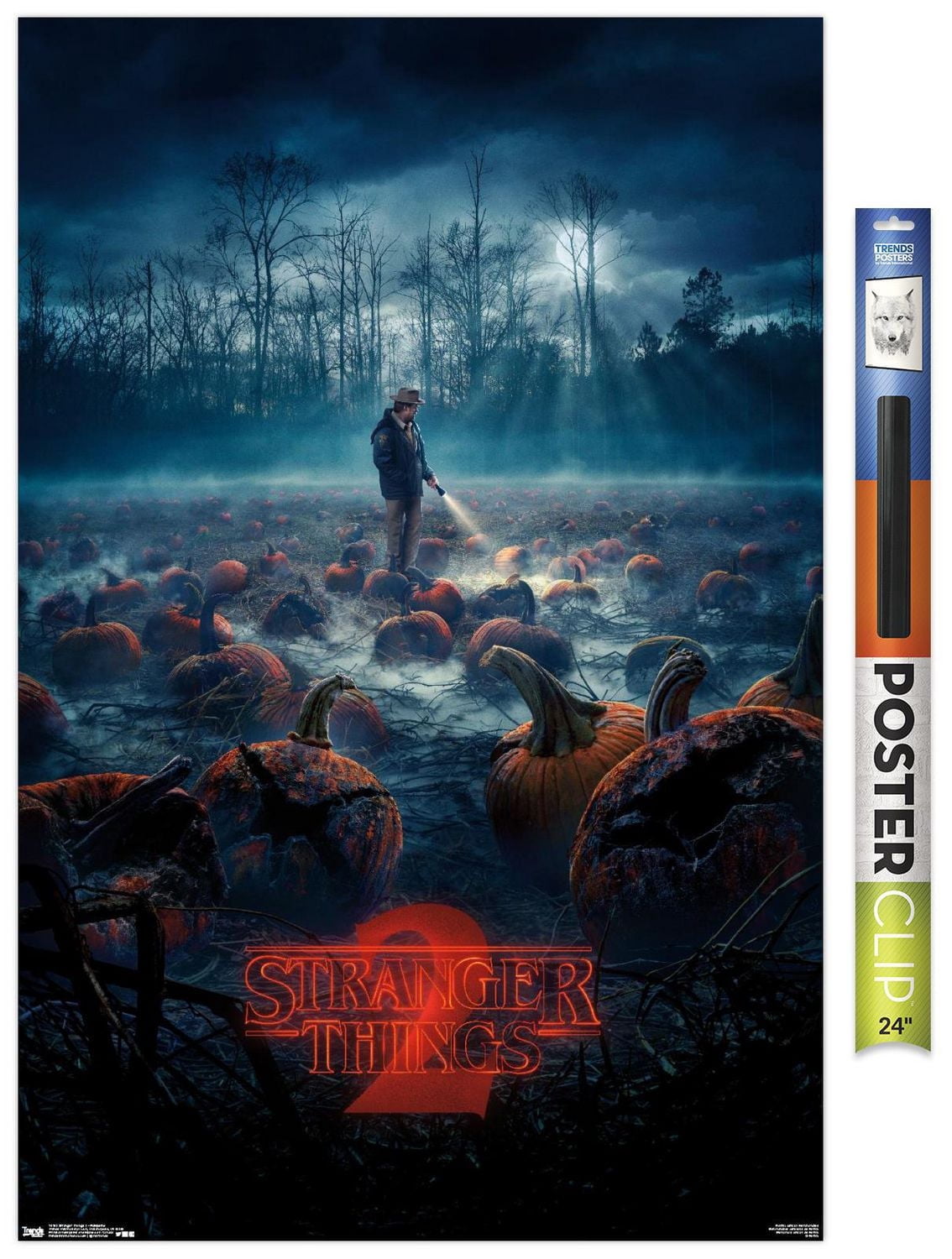 Netflix Stranger Things: Season 2 - Pumpkins Wall Poster, 22.375" x 34"