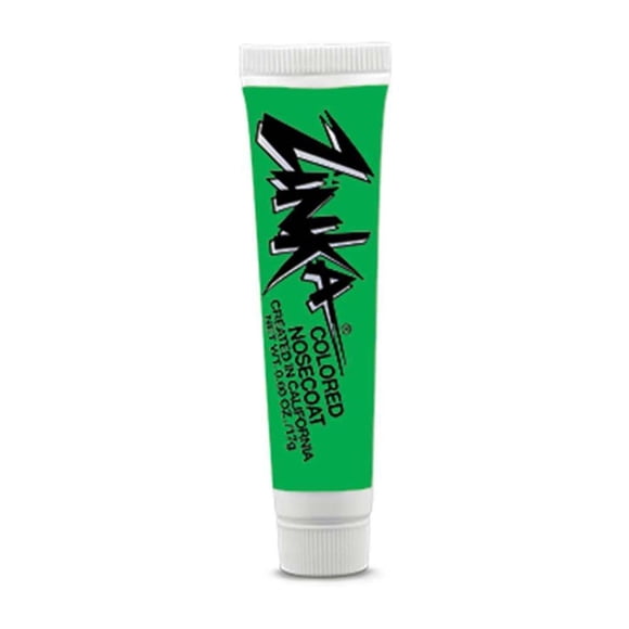 Bloqueador solar impermeable Zinka Coloured Nosecoat - Tubo de 0,6 oz (verde jungla)