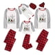 thumbnail image 1 of Pijamas familiares a juego de Navidad, conjunto de pijamas de tres Gnomies, pantalones a cuadros de Cristo, 1 of 3