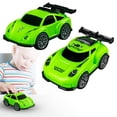 thumbnail image 2 of SSNTSY 1 PC Mini Car Toy Drift Vehicle Modle Pull Back Racing Car Friction Powered for Party Favors Goodie Bag Stuffers Sensory Die-Cast Toys, 2 of 8