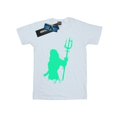 thumbnail image 1 of DC Comics Mens Aquaman Aqua Silhouette T-Shirt, 1 of 3