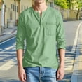 thumbnail image 2 of PMVFHDE Long Sleeve Shirts For Men Thermal Winter Base Layer Slim Fit Crew Neck Soft Breathable Casual Top, 2 of 5