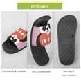 thumbnail image 7 of GZHJMY Stylish Slides for Women Men, I Love K-pop Cute Cartoon Panda Soft Flexible Slip-on Sandals Slippers, 7 of 7
