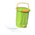 thumbnail image 2 of Dickly Compost Bin Food Waste Compost Bucket Portable Composting Container Sealed Trash 30cmx30cmx45cm, 2 of 8