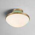 thumbnail image 5 of Crystorama Lighting Group Xan-8001 Xander 12" Wide Flush Mount Bowl Ceiling Fixture -, 5 of 7