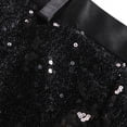 thumbnail image 4 of Men Shiny Sequin Straight‑Leg Dress Pants, Glitter Sparkly Waistband Trousers, Nightclub Party Stage Pants, 4 of 4