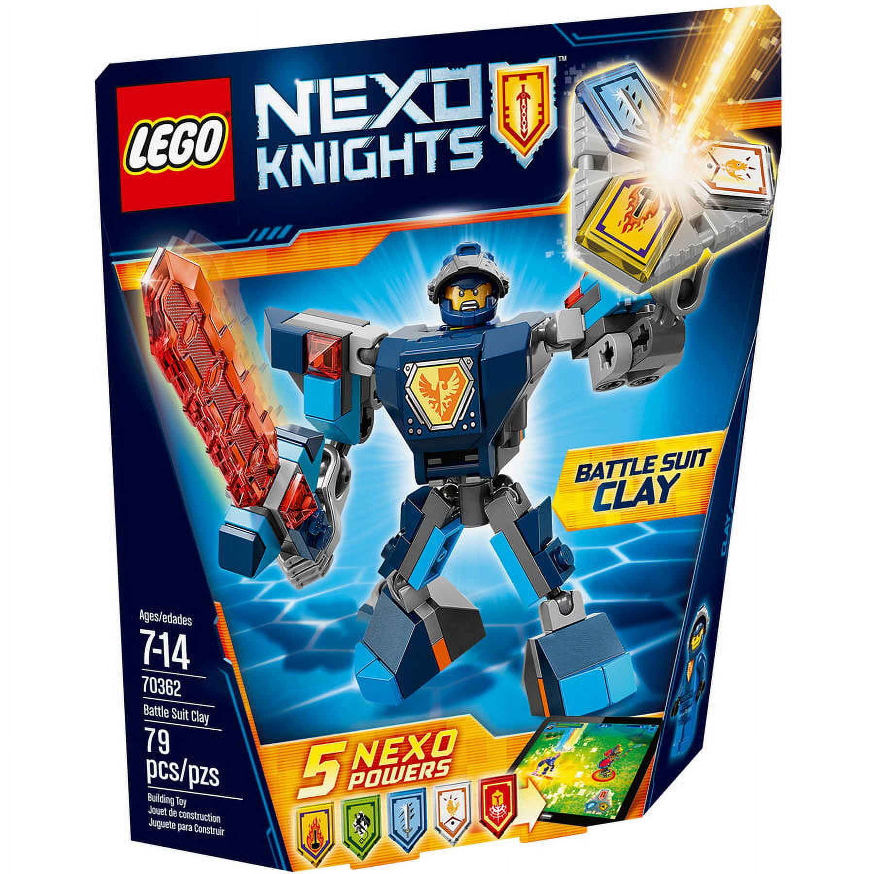 LEGO NEXO KNIGHTS BATTLE SUIT AXL (70365) - Walmart.com