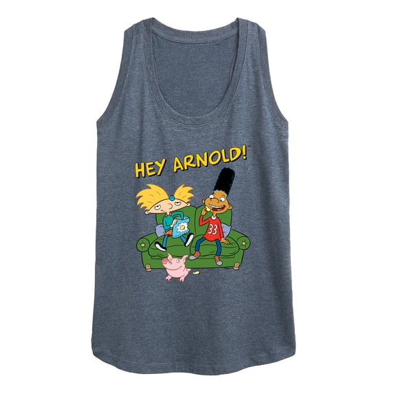 Hey Arnold! - Arnold, Gerald, and Abner - Women's Racerback Tank Top